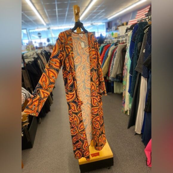 Lularoe Large Sarah Open Maxi Cover - Picture 1 of 3